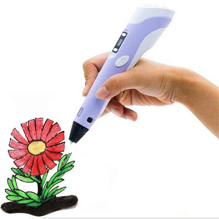 Bolígrafo 3D inteligente con pantalla LED, bolígrafo de impresión 3D con  carga USB, recambios de filamento Pla de 30 colores, en total ACTIVE  Biensenido a ACTIVE