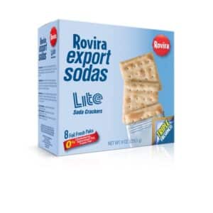Galletas Rovira Export Soda Lite Soda Crackers Puerto Rico