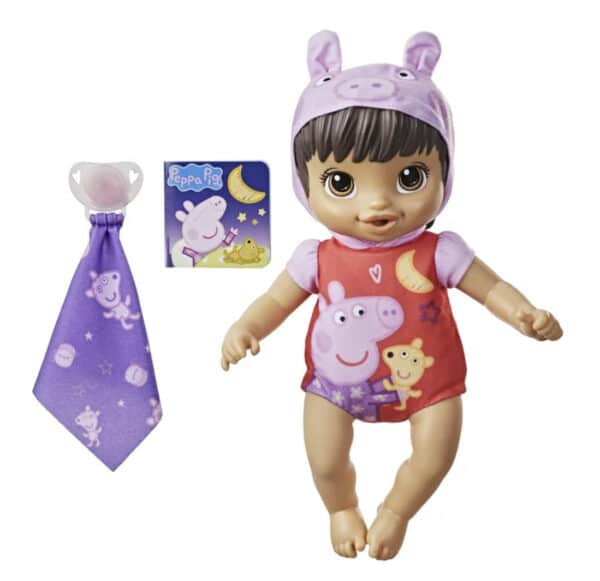 Baby Alive Goodnight Peppa Doll, Peppa Pig Toy, Brown Hair puerto rico